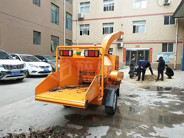 粉碎后的樹枝可以替代原木進行